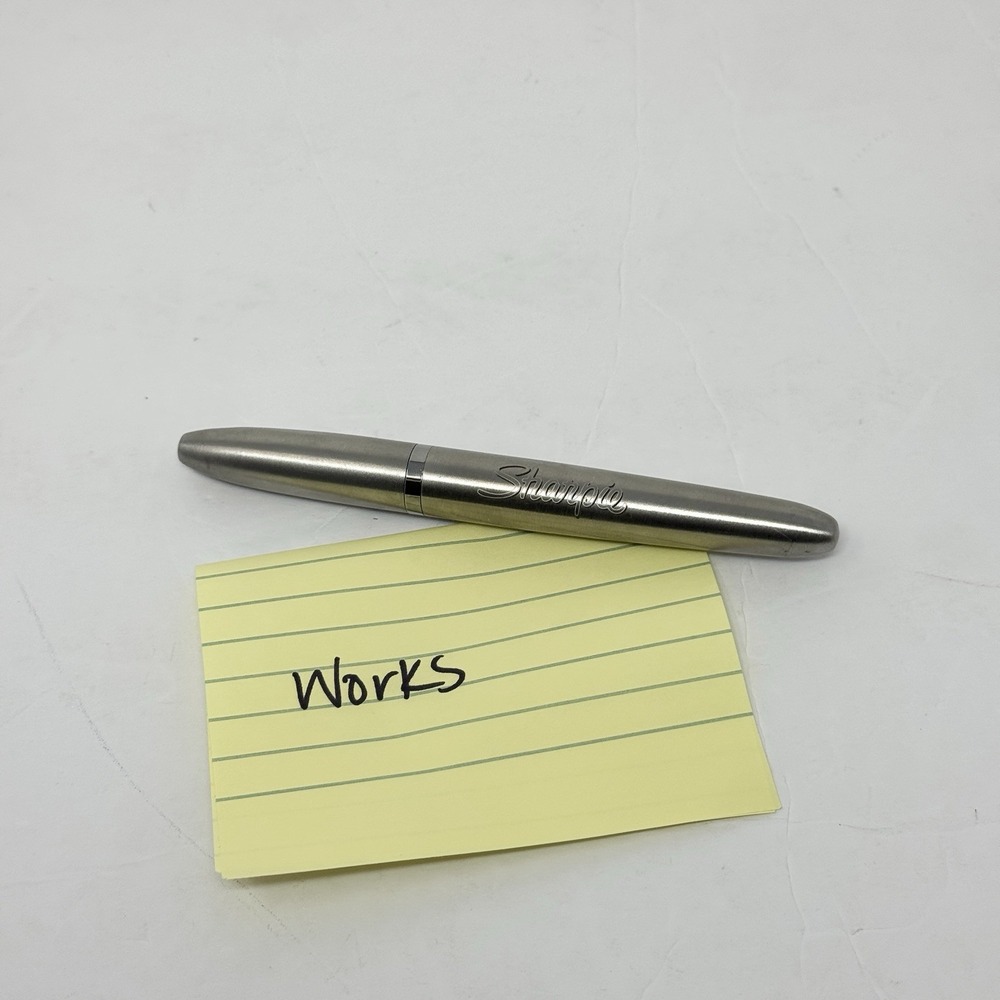 Sharpie Stainless Steel Refillable Permanent Marker 1747388 With Ink ENGRAVED